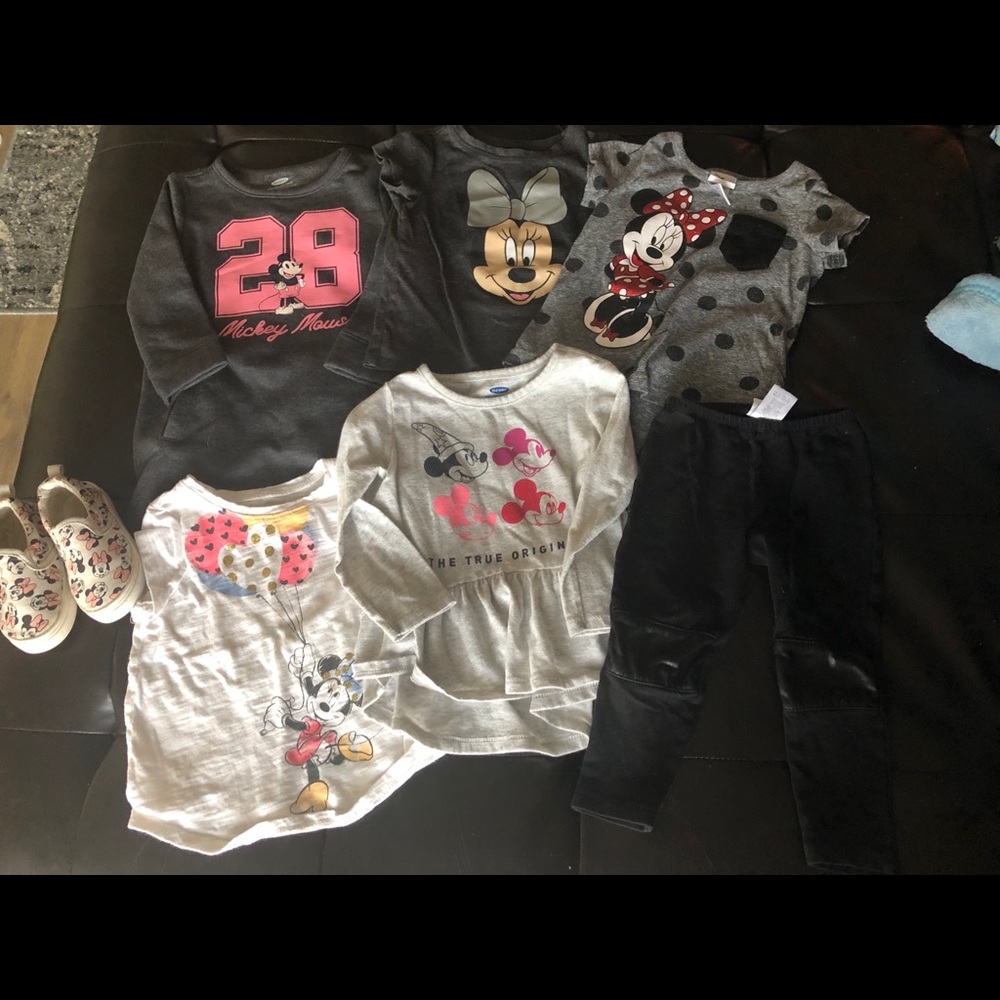Minnie Mouse Bundle size 18-24 months